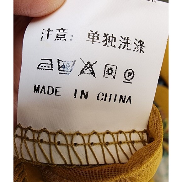 JJs House Flowy Long Dress Lined Size M Boho Gypsy NWT Hippie Free Spirit - Picture 12 of 13